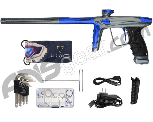 DLX Luxe Ice Paintball Gun - Pewter/Blue