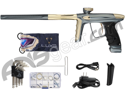 DLX Luxe Ice Paintball Gun - Pewter/Dust Gold