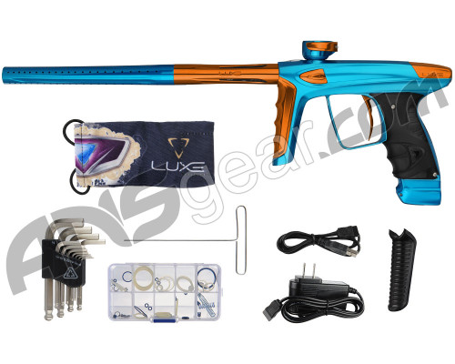 DLX Luxe Ice Paintball Gun - Teal/Orange