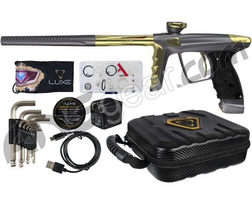 DLX Luxe X Paintball Gun - Dust Pewter/Gold