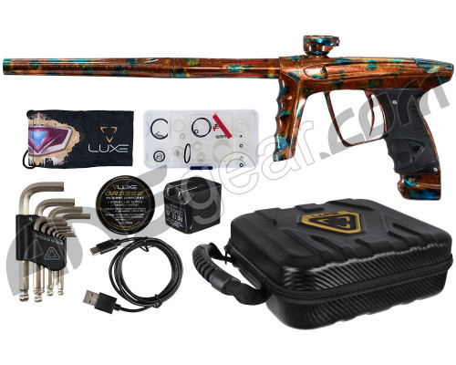 DLX Luxe X Paintball Gun - Gloss Aqua Terra Splash