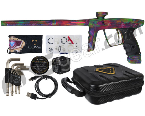 DLX Luxe X Paintball Gun - Matte Hypno Acid Wash