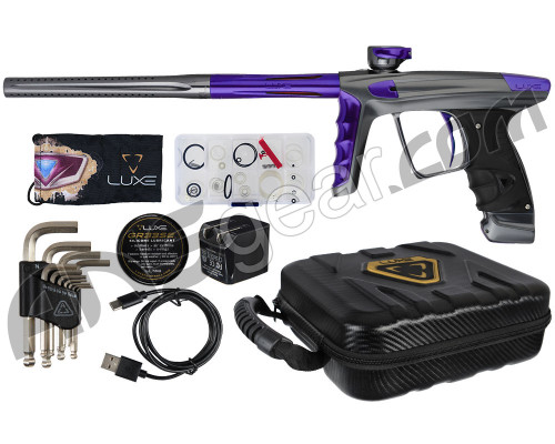 DLX Luxe X Paintball Gun - Pewter/Purple