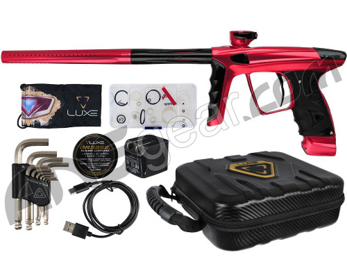 DLX Luxe X Paintball Gun - Red/Black