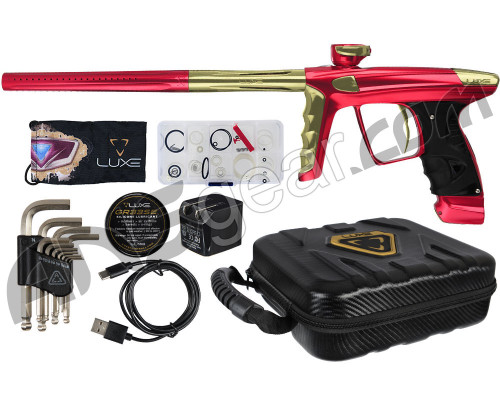 DLX Luxe X Paintball Gun - Red/Gold