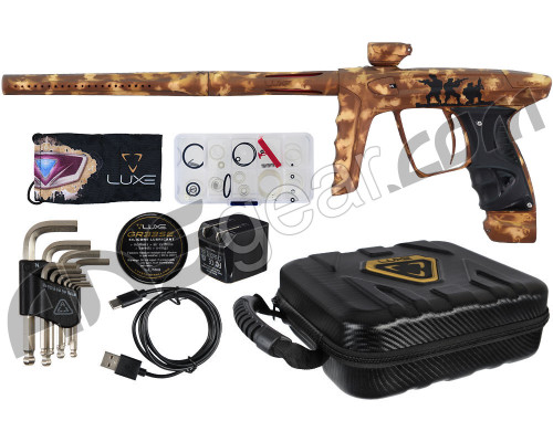 DLX Luxe X Paintball Gun - Tribute Sand Camo