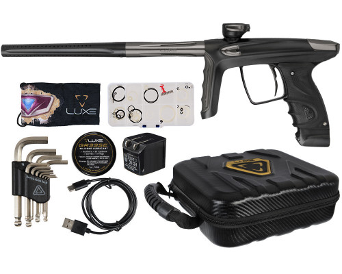 DLX Luxe TM40 Paintball Gun - Dust Black/Polished Pewter