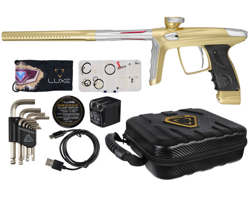 DLX Luxe TM40 Paintball Gun - Dust Gold/Dust White