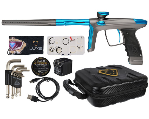 DLX Luxe TM40 Paintball Gun - Dust Pewter/Polished Teal