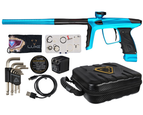 DLX Luxe TM40 Paintball Gun - Dust Teal/Polished Black