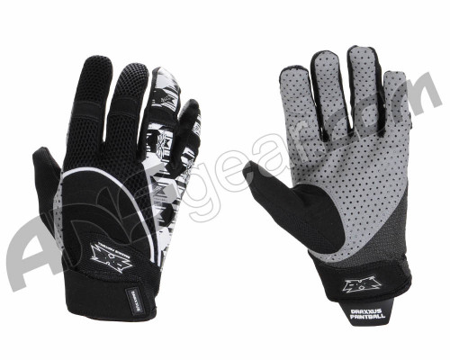 Draxxus 09 Shank Paintball Gloves - Houndstooth
