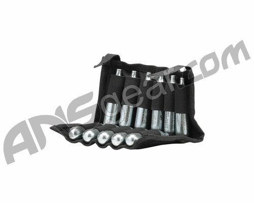 Dye Tactical 12 Gram CO2 Pouch - 11 Cartridge Black