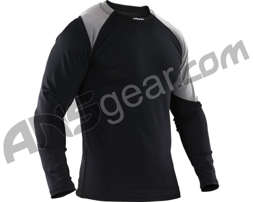 Dye Balance Top Long Sleeve Shirt - Black
