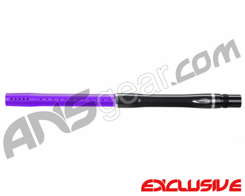 Dye Carbon Fiber 2 Piece Boomstick Barrel - Autococker Thread - 15" Length - .688 Bore - Electric Purple