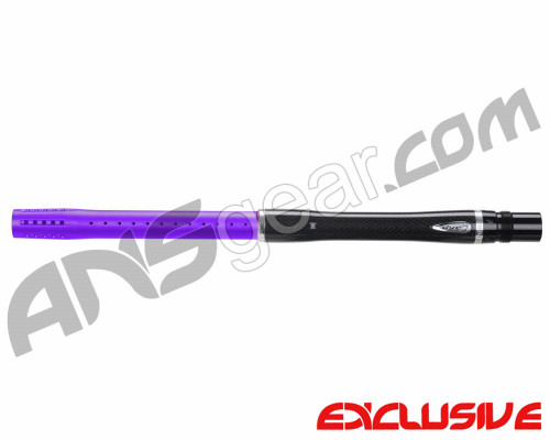 Dye Carbon Fiber 2 Piece Boomstick Barrel - Autococker Thread - 17" Length - .688 Bore - Electric Purple