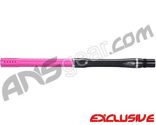 Dye Carbon Fiber 2 Piece Boomstick Barrel - Autococker Thread - 17" Length - .692 Bore - Dust Pink