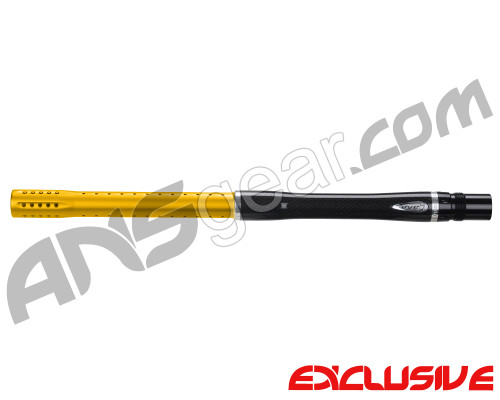 Dye Carbon Fiber 2 Piece Boomstick Barrel - Autococker Thread - 17" Length - .692 Bore - Dust Yellow