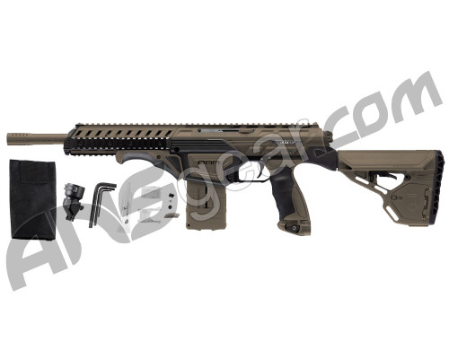 Dye Assault Matrix DAM Paintball Gun - Dark Earth