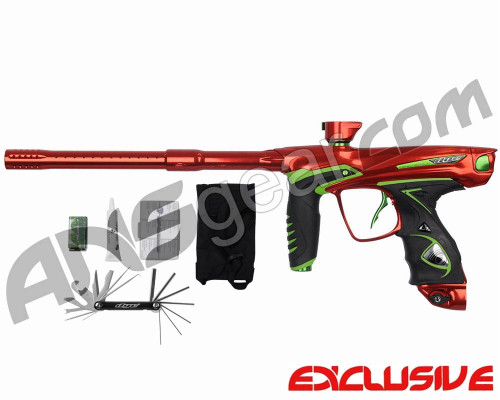 Dye DM14 Paintball Gun - Red/Lime