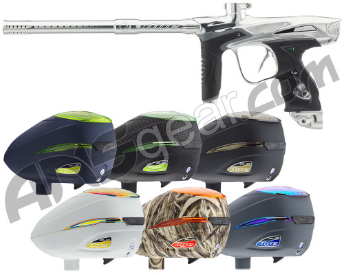 Dye DM15 Paintball Gun w/ Free R2 Loader - Clear/Clear
