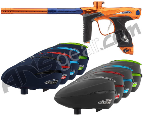 Dye DM15 Paintball Gun w/ R2 Loader - Orange Crush