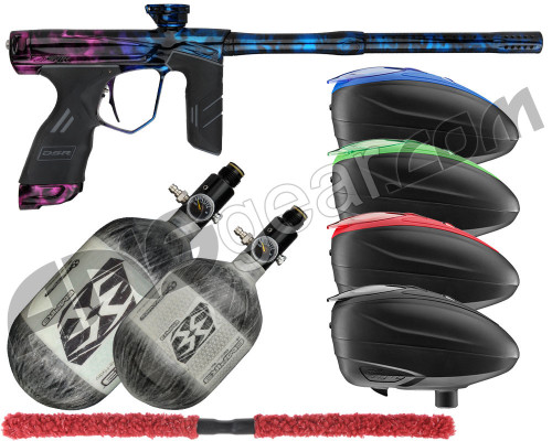 Dye DSR Contender Paintball Gun Package Kit