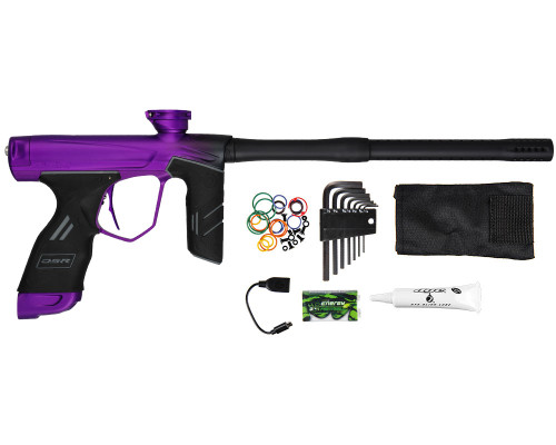 Dye DSR Paintball Gun - Black/Electric Purple Fade