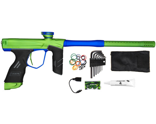 Dye DSR Paintball Gun - Green/Cobalt