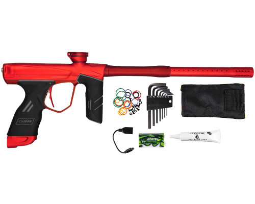 Dye DSR Paintball Gun - Red/Dark Lava