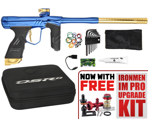 Dye DSR+ Paintball Gun - Blue/Gold