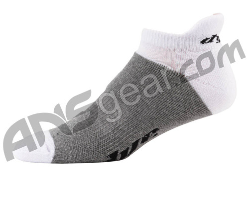 Dye Hidden Socks - White/Grey