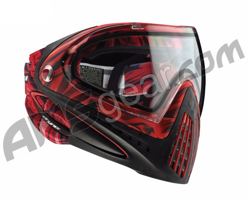 2012 Dye Invision Goggle I4 Pro Mask - Red Cloth