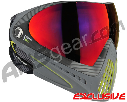 Dye Invision I4 Pro Mask - Bomber Lime w/ Dyetanium Prismic Lens
