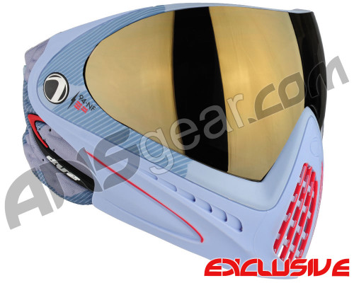 Dye Invision I4 Pro Mask - Bomber Steel w/ Smoke Gold Lens