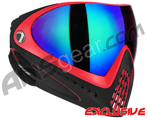 Dye Invision I4 Pro Mask - Red w/ Dyetanium Chameleon Lens