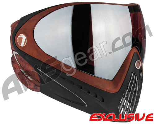 Dye Invision I4 Pro Mask - Woody w/ Dyetanium Rose Silver Lens