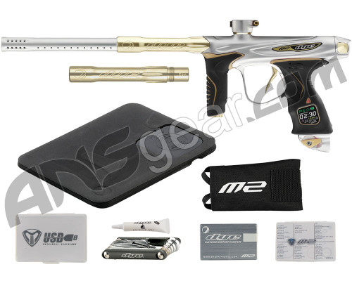 Dye M2 MOSair Paintball Gun - Silver/Gold