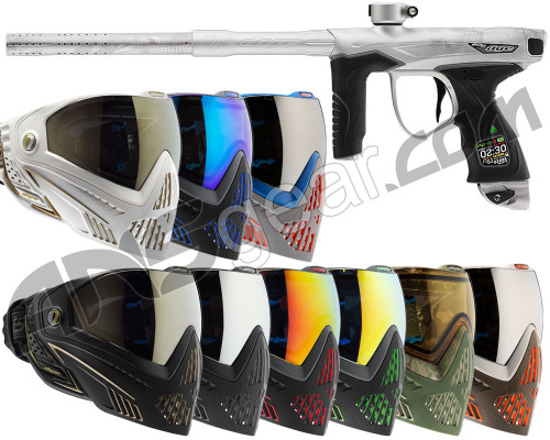 Dye M3s Gun w/ FREE Dye I5 Mask - PGA Whiteout