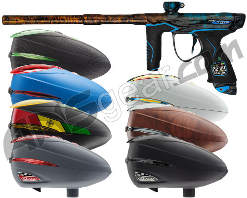 Dye M3s Gun w/ FREE Dye Rotor R2 Loader - Polished Acid Wash Dolphin Orange