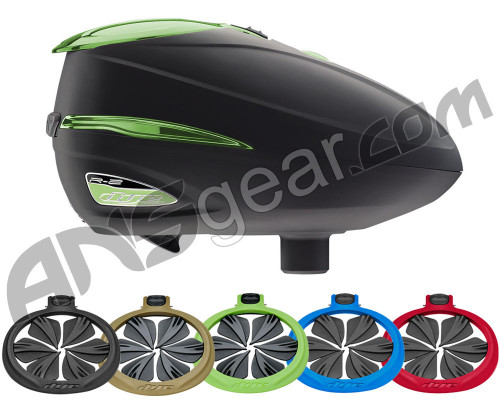 Dye Rotor R2 Loader w/ Quick Feed - Black/Lime