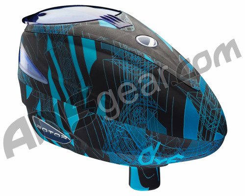 2013 Dye Rotor Paintball Loader - Cubix Cyan