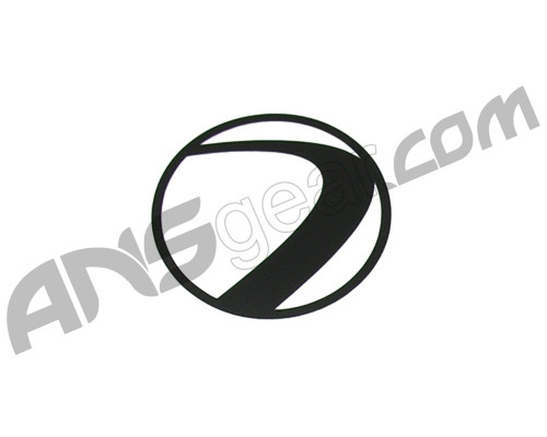 Dye Paintball Sticker Logo - Black