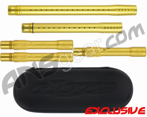 Dye Ultralite Paintball 5pc. Barrel Kit w/ Boom Box - Autococker Threaded - Dust Yellow