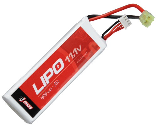 Echo1 11.1V 1650mAh 25c Lipo Airsoft Battery #2