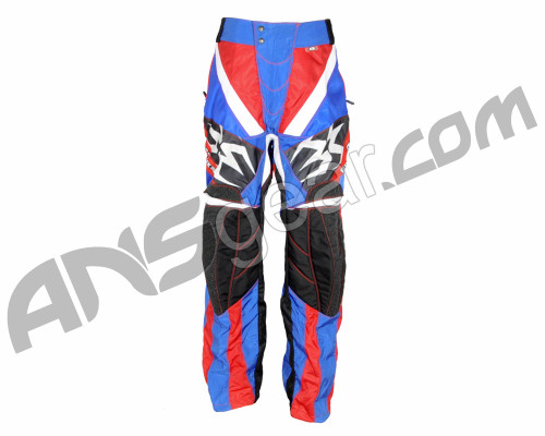 Empire 2008 LTD Contact SE Paintball Pants - Red/White/Blue