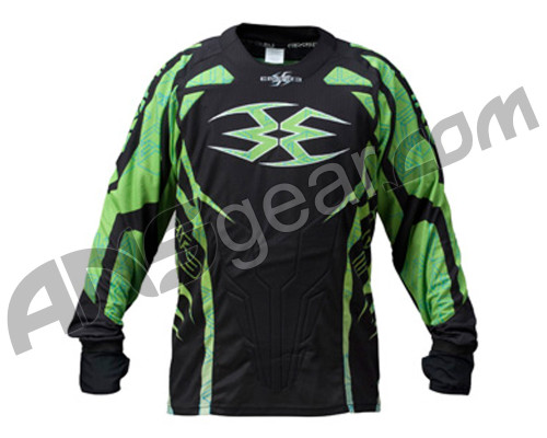 Empire 2011 Contact ZE Paintball Jersey - Green