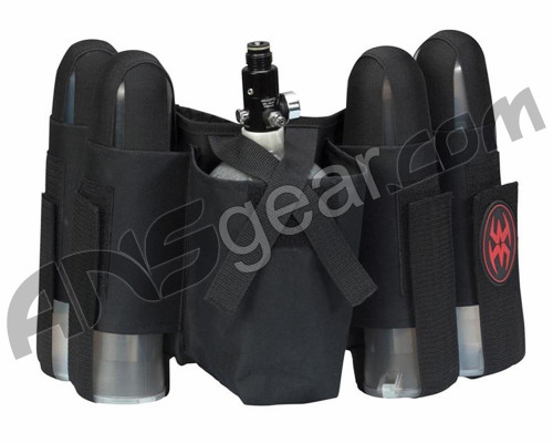 Empire 4+1 Paintball Harness w/ Velcro/Elastic - Black
