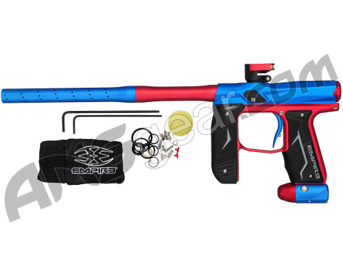 Empire Axe 2.0 Paintball Gun - Dust Blue/Dust Red