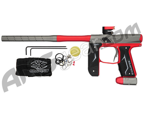 Empire Axe 2.0 Paintball Gun - Dust Grey/Dust Red