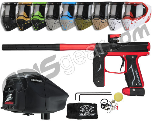 Empire Axe 2.0, EVS & Z2 Package Kit - Dust Red/Dust Black